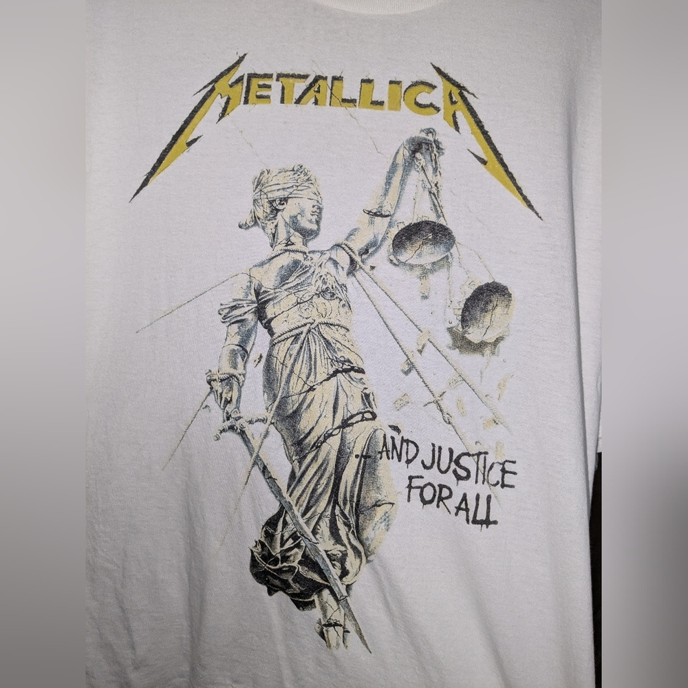 Metallica And Justice for All XXL t-shirt.